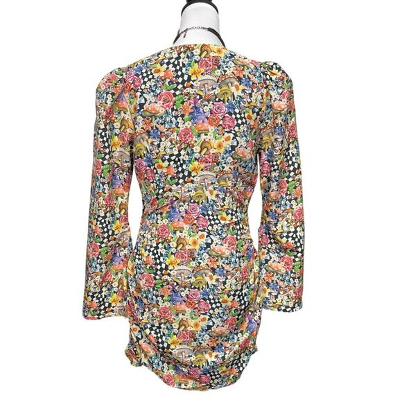 NWT - For Love & Lemons June Bell Sleeve Mini - Picture 3 of 8